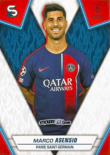 Figurina Marco Asensio - UEFA Club Competitions Superstars 2023-2024
 n. 116 - Topps