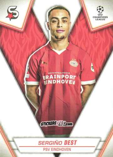 Cromo Sergiño Dest - UEFA Club Competitions Superstars 2023-2024
 n. 121 - Topps