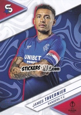 Figurina James Tavernier - UEFA Club Competitions Superstars 2023-2024
 n. 126 - Topps