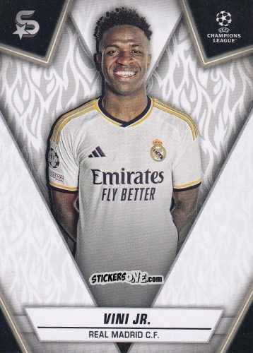Figurina Vini Jr. - UEFA Club Competitions Superstars 2023-2024
 n. 134 - Topps