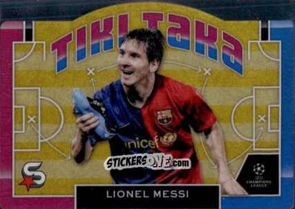 Cromo Lionel Messi - UEFA Club Competitions Superstars 2023-2024
 n. TT-1 - Topps