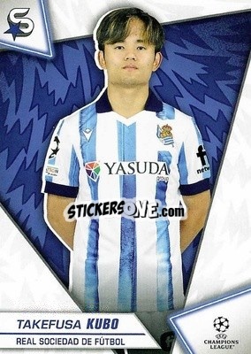 Figurina Takefusa Kubo - UEFA Club Competitions Superstars 2023-2024
 n. 142 - Topps