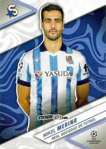 Sticker Mikel Merino - UEFA Club Competitions Superstars 2023-2024
 n. 145 - Topps