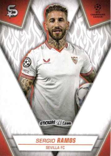 Cromo Sergio Ramos - UEFA Club Competitions Superstars 2023-2024
 n. 148 - Topps