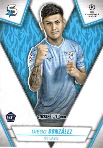 Cromo Diego González - UEFA Club Competitions Superstars 2023-2024
 n. 152 - Topps