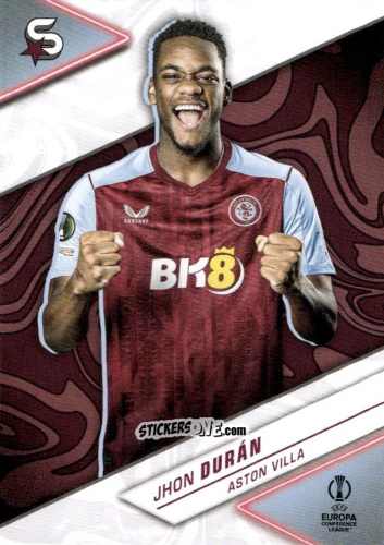 Figurina Jhon Durán - UEFA Club Competitions Superstars 2023-2024
 n. 172 - Topps