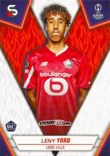 Cromo Leny Yoro - UEFA Club Competitions Superstars 2023-2024
 n. 174 - Topps