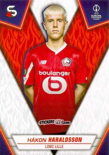Figurina Hákon Haraldsson - UEFA Club Competitions Superstars 2023-2024
 n. 179 - Topps