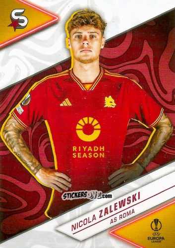 Cromo Nicola Zalewski - UEFA Club Competitions Superstars 2023-2024
 n. 15 - Topps
