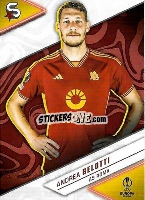 Figurina Andrea Belotti - UEFA Club Competitions Superstars 2023-2024
 n. 18 - Topps