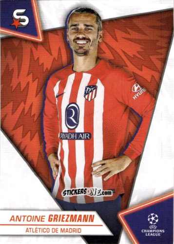 Sticker Antoine Griezmann - UEFA Club Competitions Superstars 2023-2024
 n. 20 - Topps