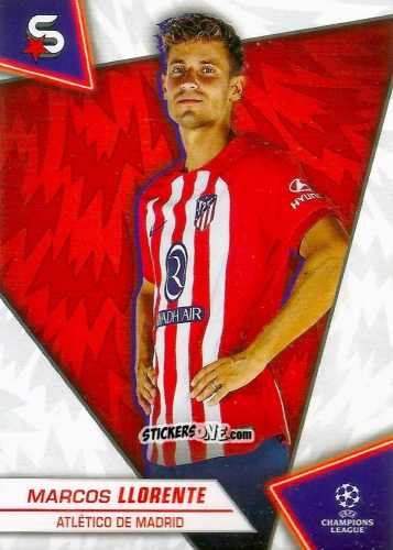Sticker Marcos Llorente - UEFA Club Competitions Superstars 2023-2024
 n. 23 - Topps
