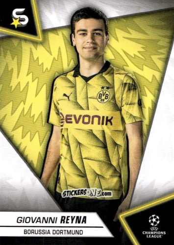 Cromo Giovanni Reyna - UEFA Club Competitions Superstars 2023-2024
 n. 29 - Topps