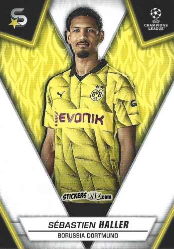 Sticker Sébastien Haller - UEFA Club Competitions Superstars 2023-2024
 n. 30 - Topps