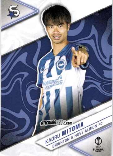 Cromo Kaoru Mitoma - UEFA Club Competitions Superstars 2023-2024
 n. 33 - Topps