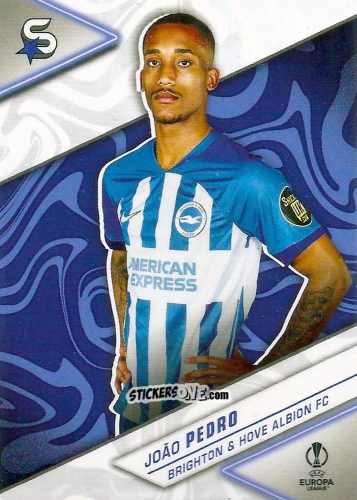 Cromo João Pedro - UEFA Club Competitions Superstars 2023-2024
 n. 36 - Topps