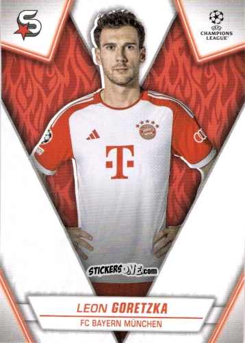Cromo Leon Goretzka - UEFA Club Competitions Superstars 2023-2024
 n. 57 - Topps