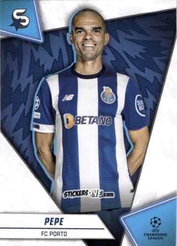 Cromo Pepe - UEFA Club Competitions Superstars 2023-2024
 n. 68 - Topps