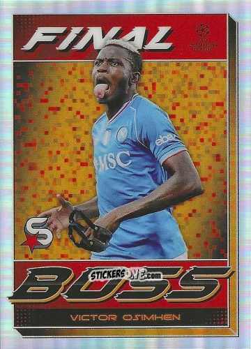 Cromo Victor Osimhen - UEFA Club Competitions Superstars 2023-2024
 n. FB-10 - Topps