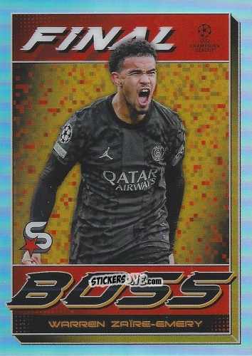 Sticker Warren Zaïre-Emery - UEFA Club Competitions Superstars 2023-2024
 n. FB-15 - Topps