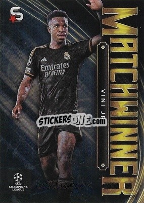 Figurina Vini Jr. - UEFA Club Competitions Superstars 2023-2024
 n. MW-5 - Topps