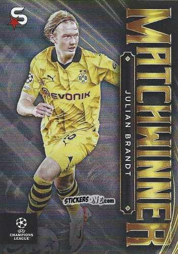 Figurina Julian Brandt - UEFA Club Competitions Superstars 2023-2024
 n. MW-15 - Topps