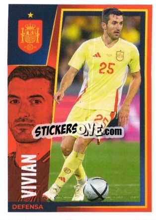 Figurina Dani Vivian - Carrefour ¡Vamos Selección!
 n. 15 - Panini