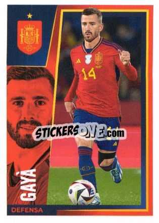 Figurina Josè Luis Gayà - Carrefour ¡Vamos Selección!
 n. 16 - Panini