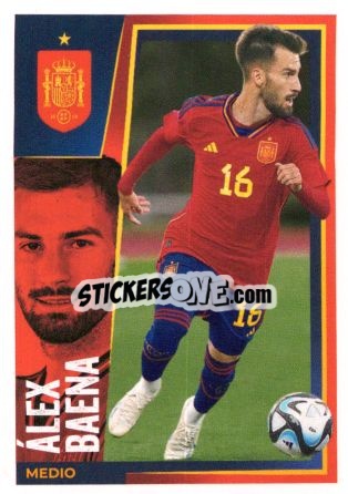 Sticker Alex Baena - Carrefour ¡Vamos Selección!
 n. 21 - Panini