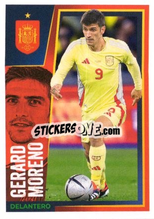Sticker Gerard Moreno - Carrefour ¡Vamos Selección!
 n. 34 - Panini