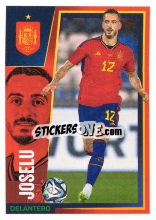 Cromo Joselu - Carrefour ¡Vamos Selección!
 n. 36 - Panini