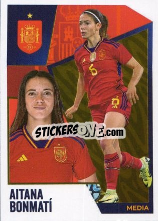 Figurina Aitana Bonmatì - Carrefour ¡Vamos Selección!
 n. 53 - Panini