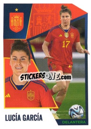 Figurina Lucia Garcia - Carrefour ¡Vamos Selección!
 n. 59 - Panini