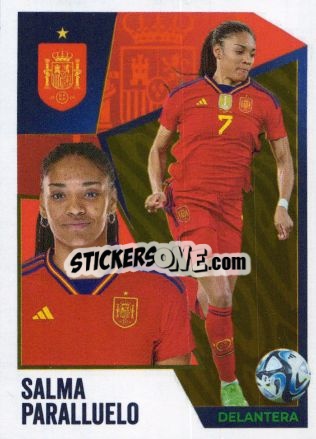 Figurina Salma Paralluelo - Carrefour ¡Vamos Selección!
 n. 60 - Panini