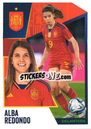 Sticker Alba Redondo - Carrefour ¡Vamos Selección!
 n. 63 - Panini