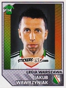 Figurina Wawrzyniak - Ekstraklasa 2012-2013 n. 145 - Panini
