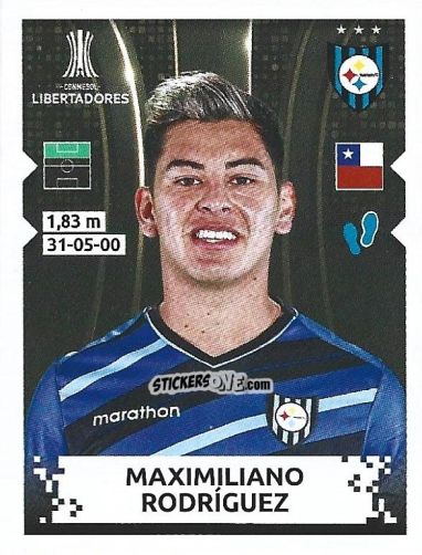 Figurina Maximiliano Rodriguez - Conmebol Copa Libertadores 2024 n. 447 - Panini