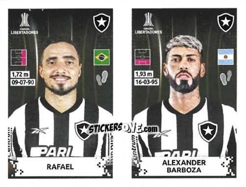 Cromo Rafael / Alexander Barboza - Conmebol Copa Libertadores 2024 n. 459 - Panini