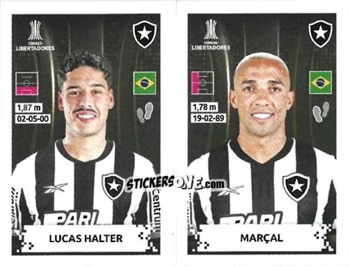 Sticker Lucas Halter / Marcal - Conmebol Copa Libertadores 2024 n. 460 - Panini