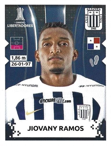 Sticker Jiovany Ramos - Conmebol Copa Libertadores 2024 n. 228 - Panini