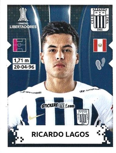 Sticker Ricardo Lagos - Conmebol Copa Libertadores 2024 n. 231 - Panini