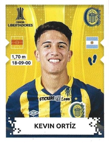 Cromo Kevin Ortiz - Conmebol Copa Libertadores 2024 n. 363 - Panini