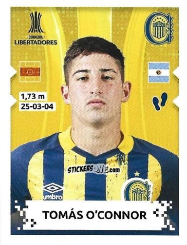 Cromo Tomas O'Connor - Conmebol Copa Libertadores 2024 n. 365 - Panini