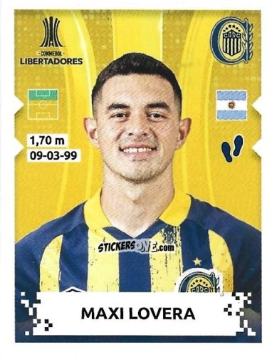 Cromo Maxi Lovera - Conmebol Copa Libertadores 2024 n. 367 - Panini