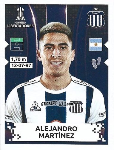Figurina Alejandro Martinez - Conmebol Copa Libertadores 2024 n. 412 - Panini