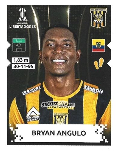 Figurina Bryan Angulo - Conmebol Copa Libertadores 2024 n. 272 - Panini
