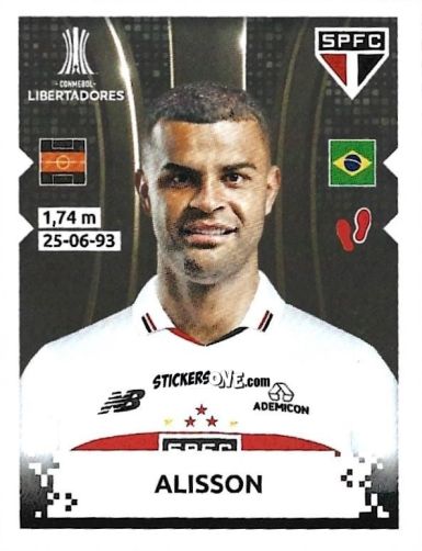 Cromo Alisson - Conmebol Copa Libertadores 2024 n. 89 - Panini