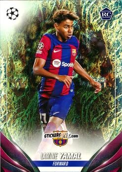Figurina Lamine Yamal - UEFA Club Competitions 2023-2024. Jade Edition
 n. 64 - Topps