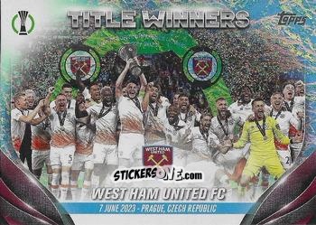 Cromo UEFA Europa League Winner - UEFA Club Competitions 2023-2024. Jade Edition
 n. 68 - Topps