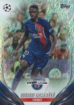 Figurina Ousmane Dembélé - UEFA Club Competitions 2023-2024. Jade Edition
 n. 69 - Topps